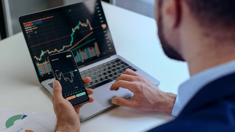 Panel de control de trading de Spot +6Z Virexa